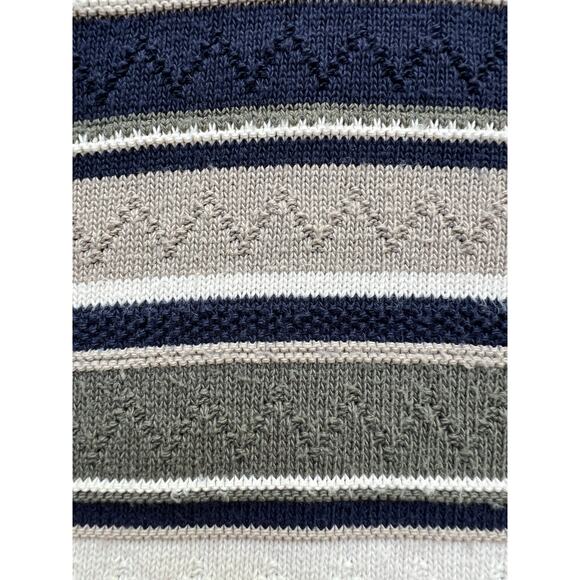 Vintage USA Made Textured Cardigan Sweater Classic Elements Granny Teacher Knit - Picture 4 of 10